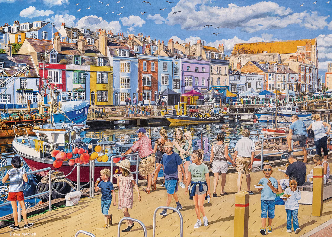 Puzzle Trevor Mitchell: El puerto de Weymouth