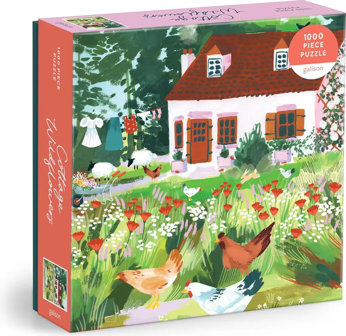 Puzzle Cottage Wildflowers