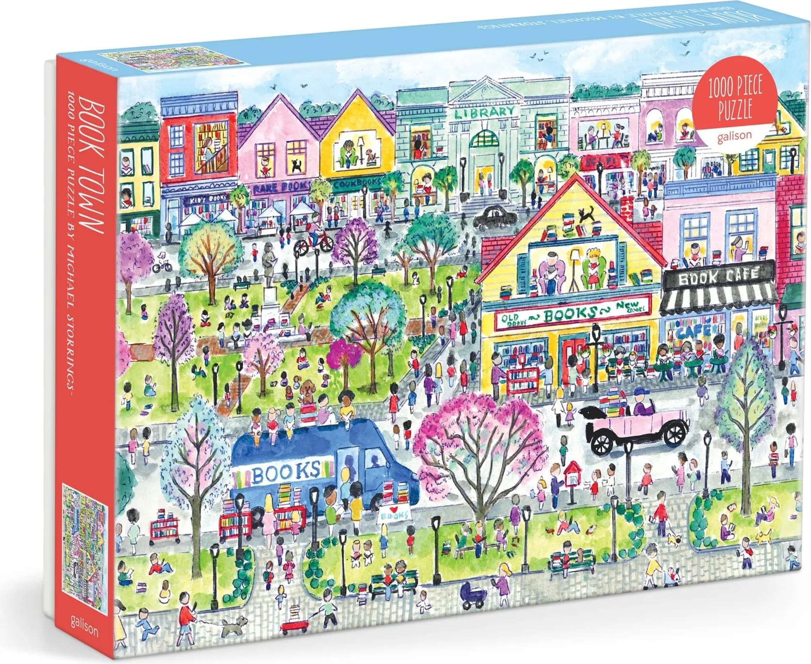 Puzzle Michael Storrings: Book Town