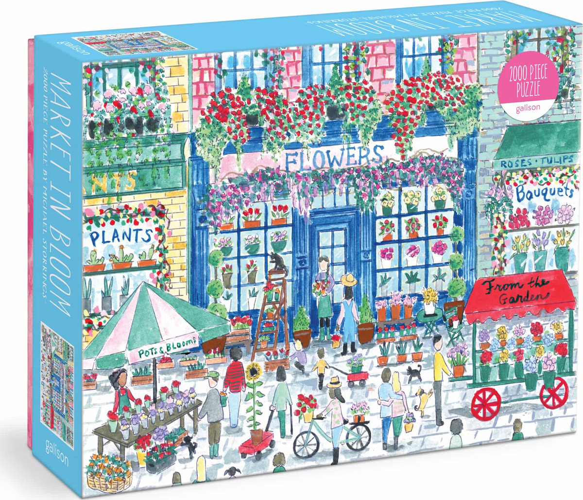 Puzzle Market in Bloom 2000