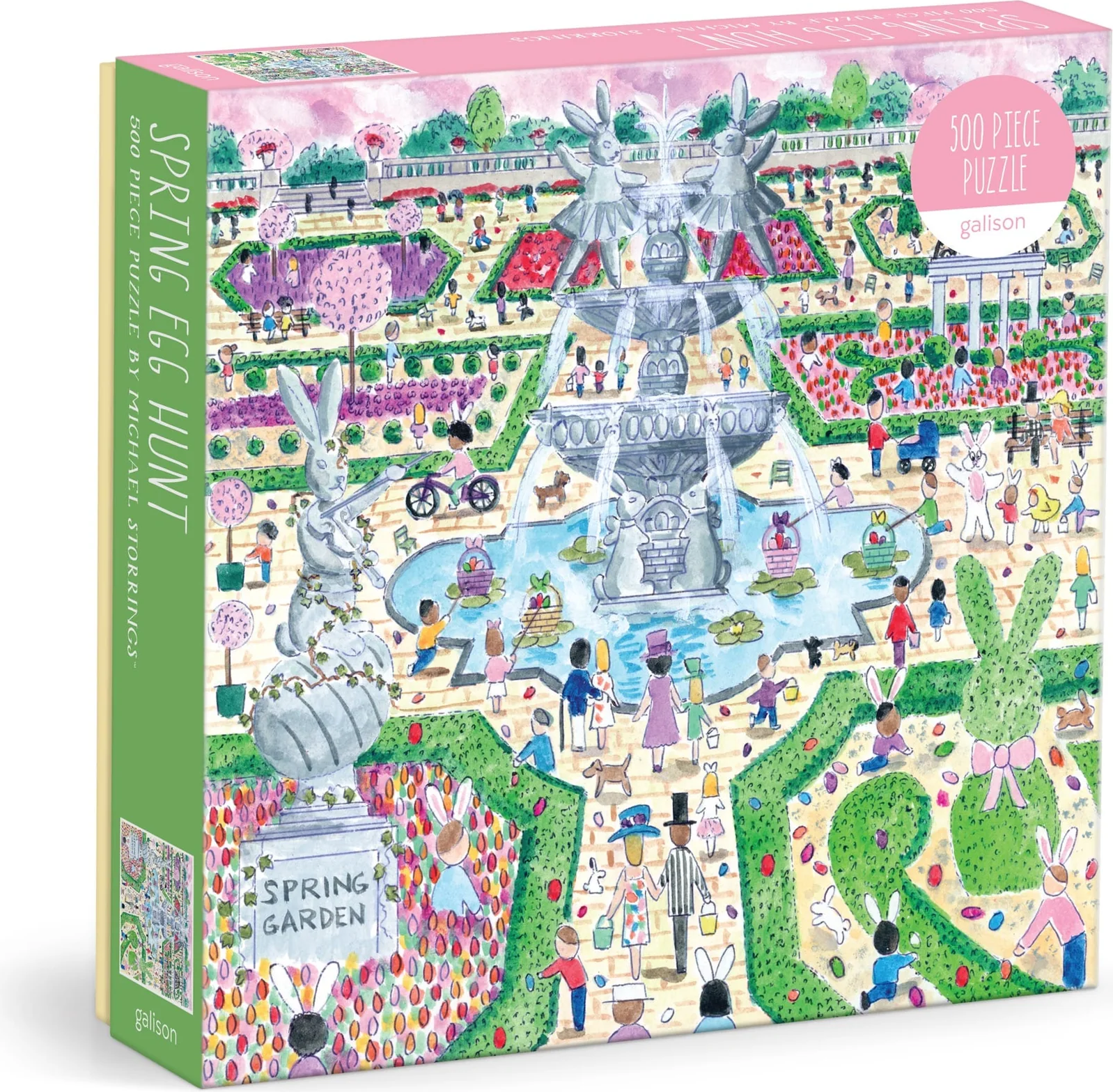 Puzzle  Michael Storrings: Spomladanski lov na jajca