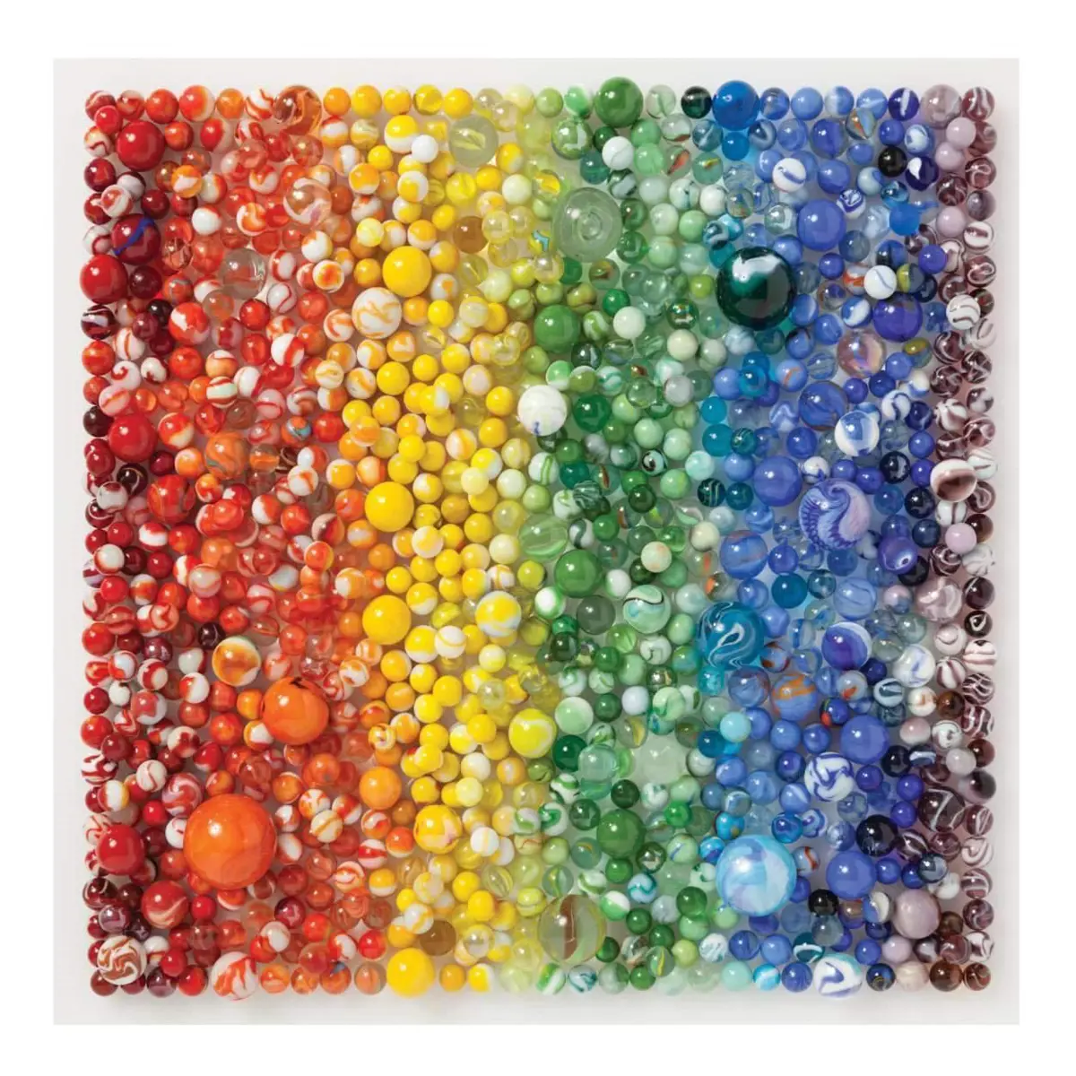 Puzzle Rainbow Marbles