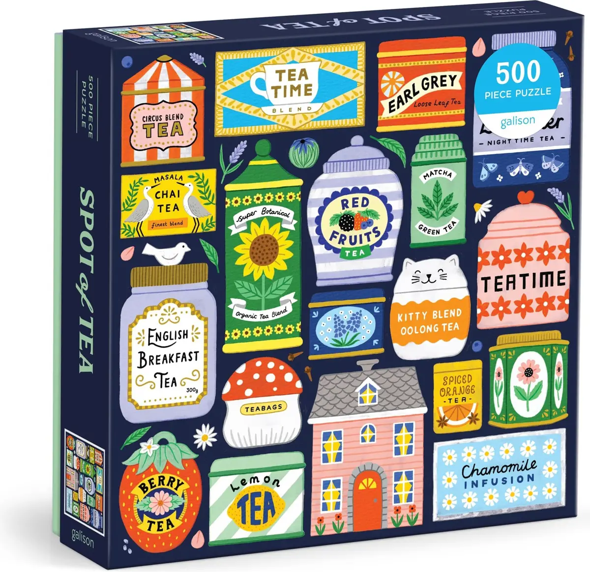 Puzzle Pată de ceai