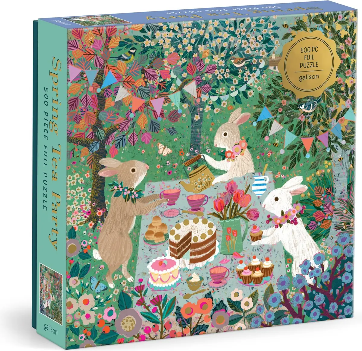 Puzzle Spring Tea Party