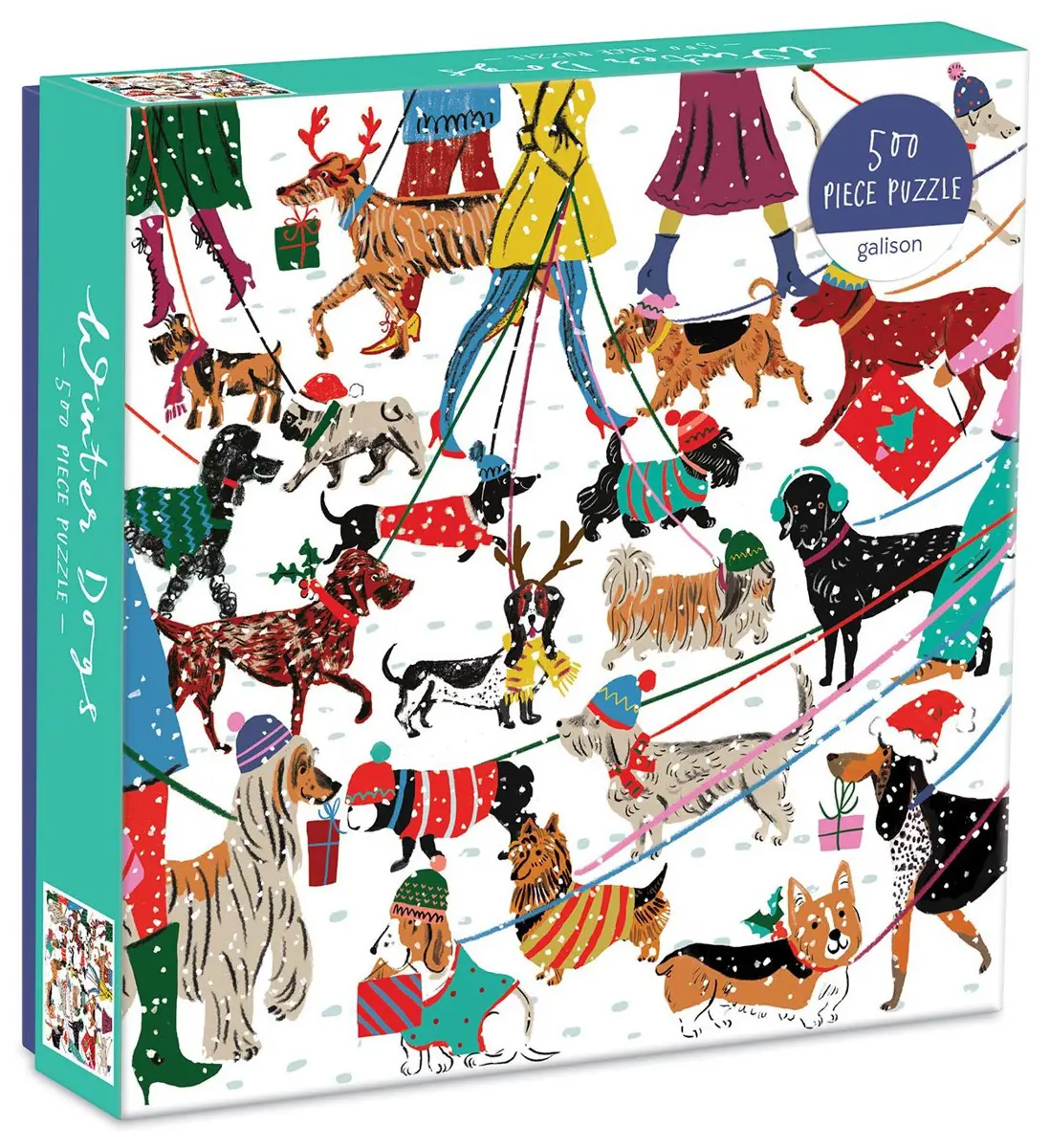 Puzzle The Winter Dogs