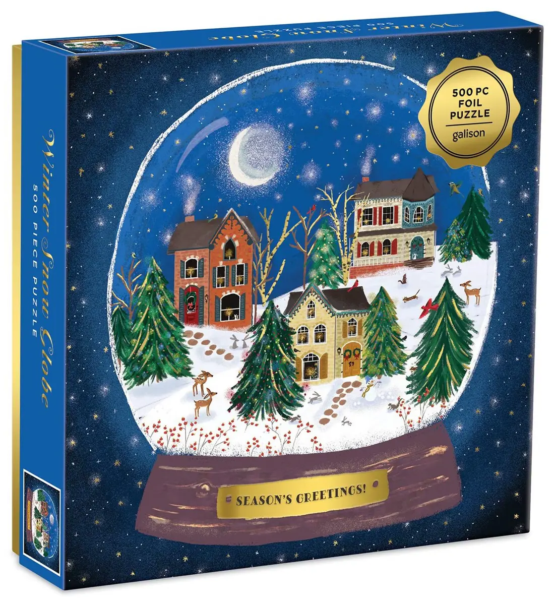 Puzzle The Winter Snow Globe
