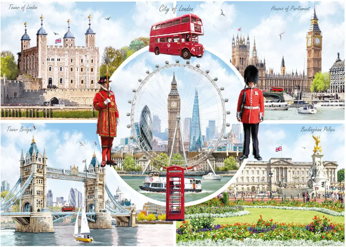Puzzle Una mirada a Londres