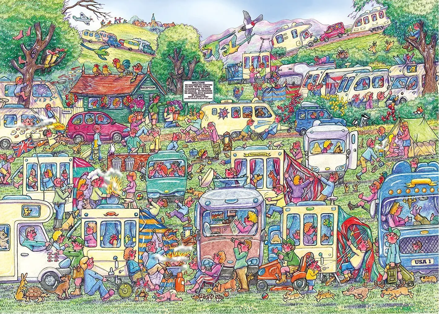 Puzzle Caravan Chaos