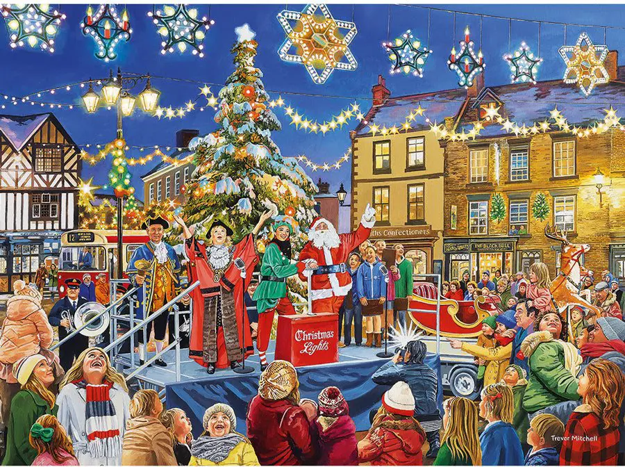 Puzzle Christmas Switch On