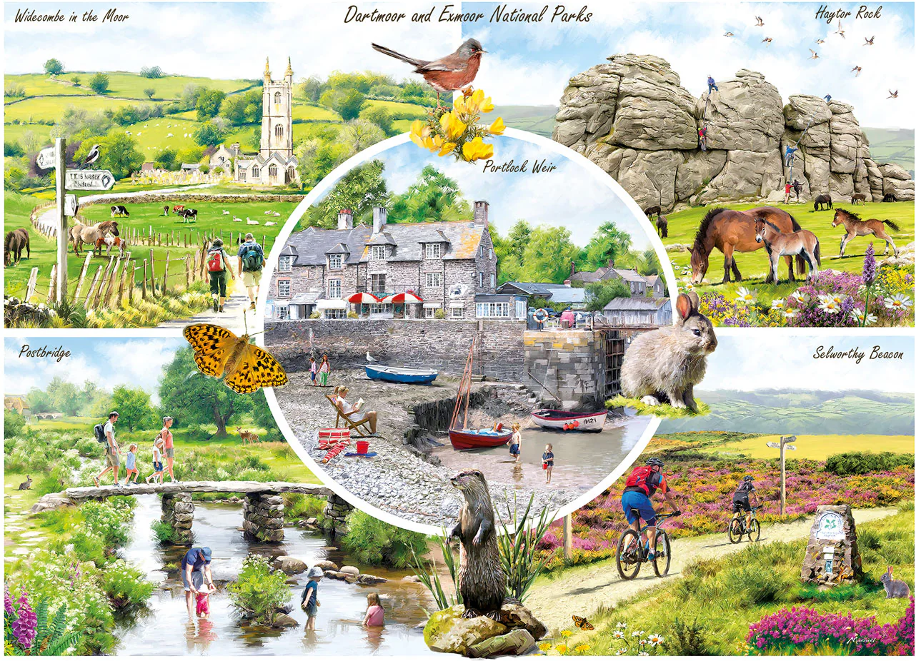 Puzzle Dartmoor & Exmoor