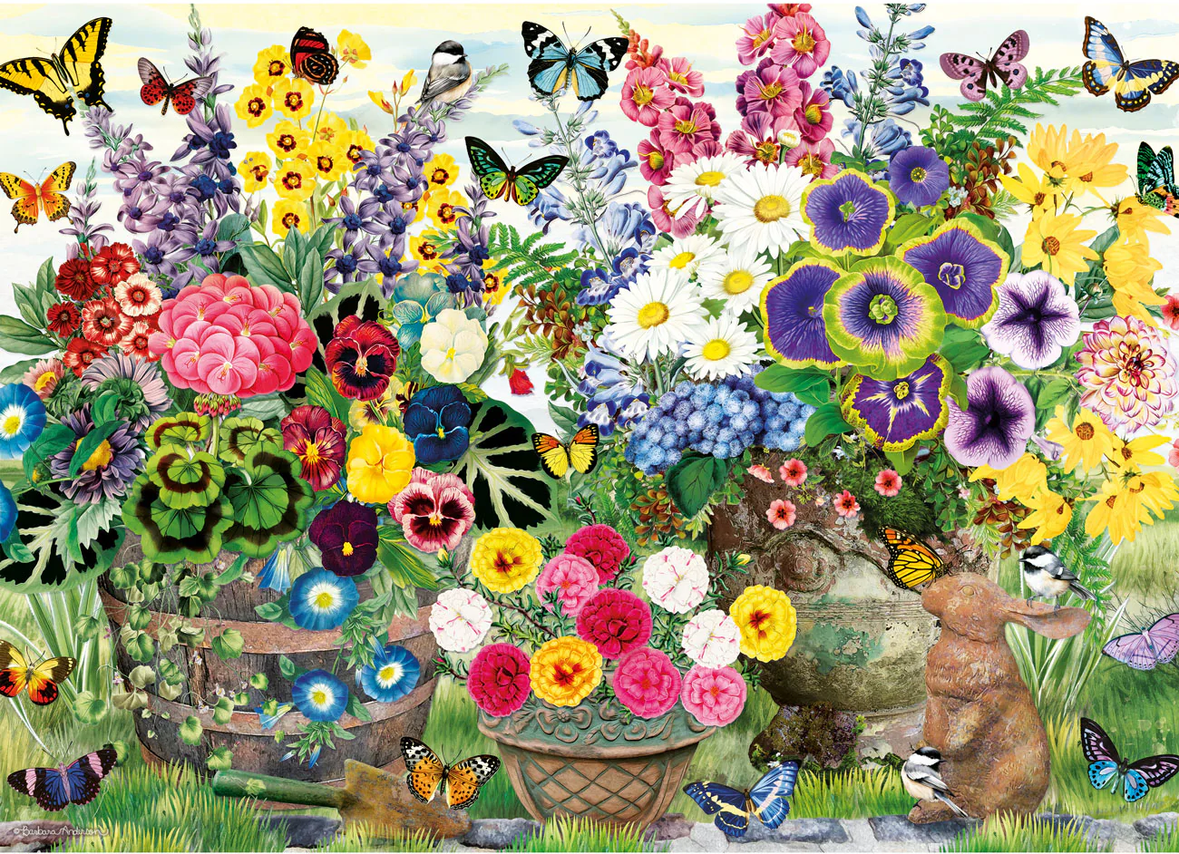 Puzzle Garden Party