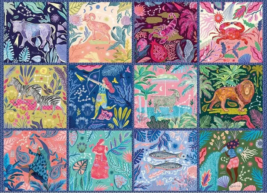 Puzzle Jungle zodiac sign