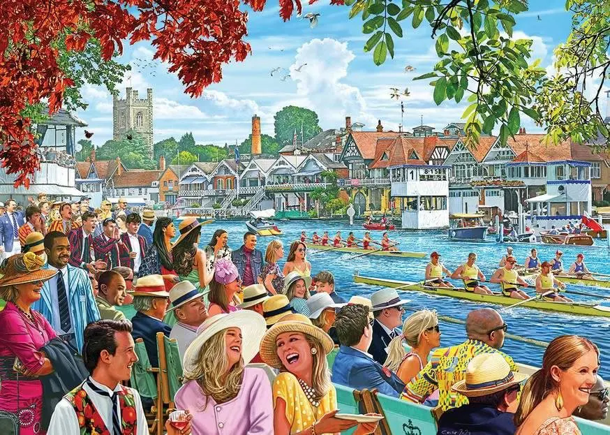 Puzzle Veslování na Regatě