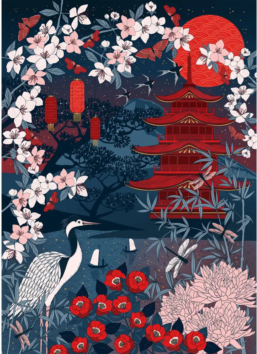 Puzzle The Art File: Sakura Heights