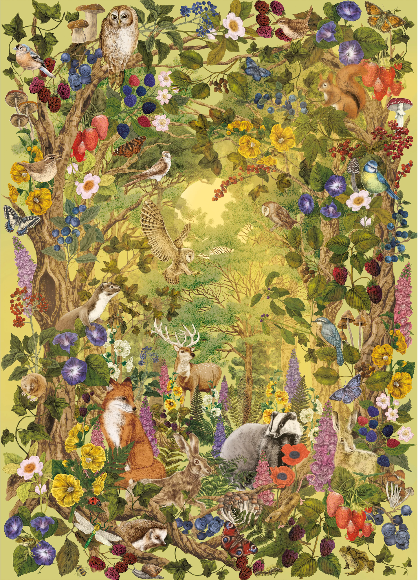 Puzzle Súbor umenia: Sunlight Glade