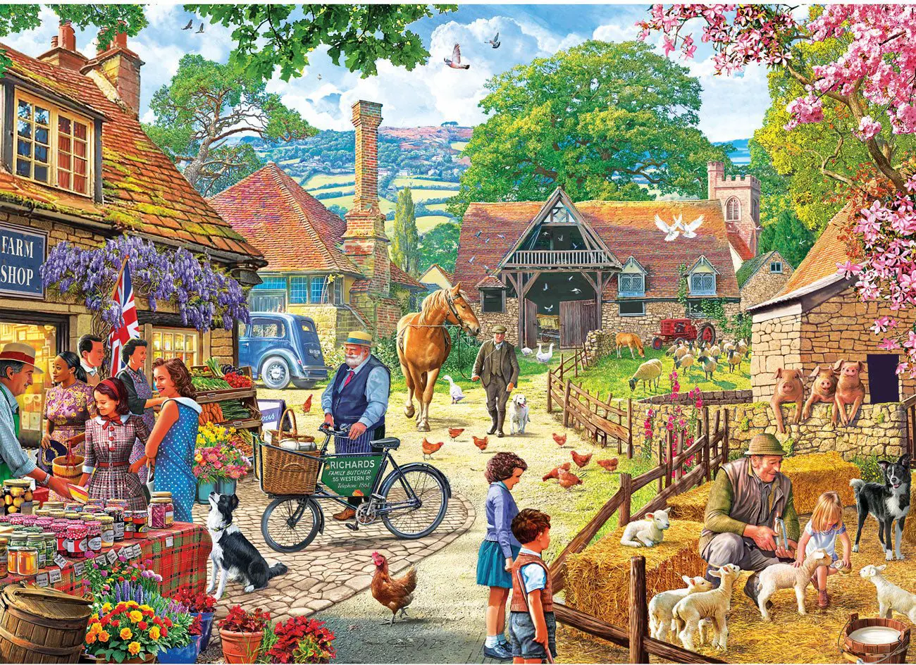 Puzzle The Farm Shop