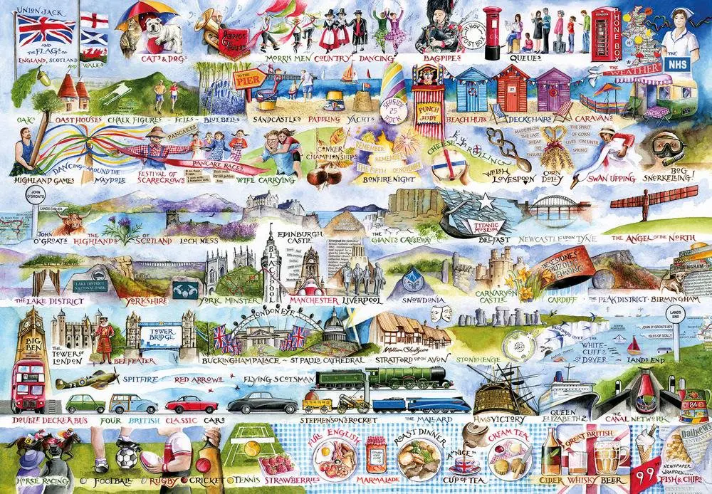 Puzzle Cream Teas and Queuing