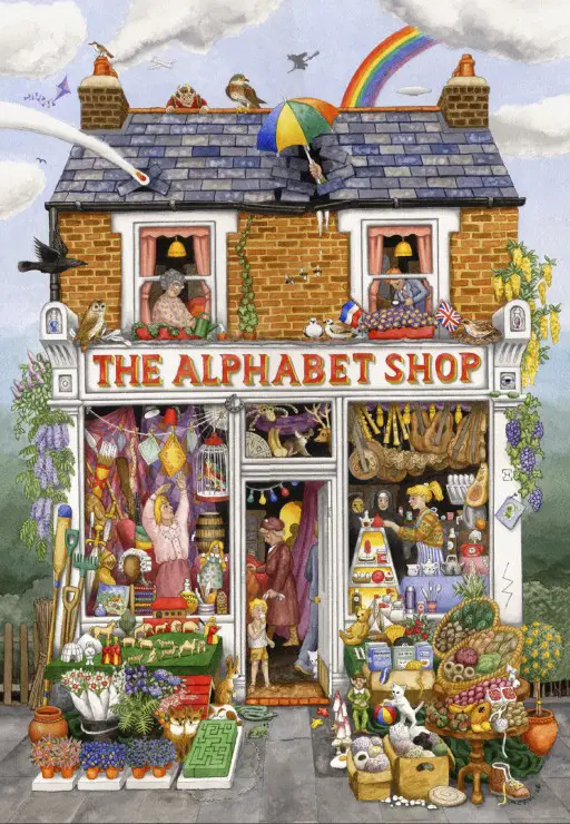 Puzzle Alphabet Shop