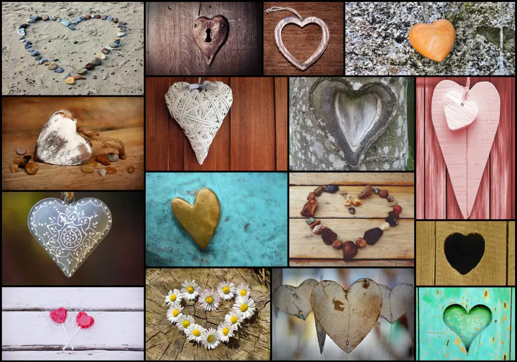 Puzzle Collagen: Liebe / 0043 /