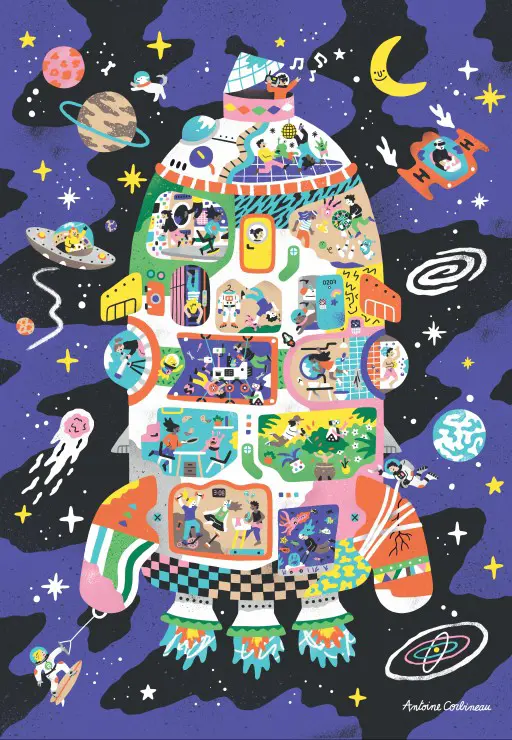 Puzzle Rocket House