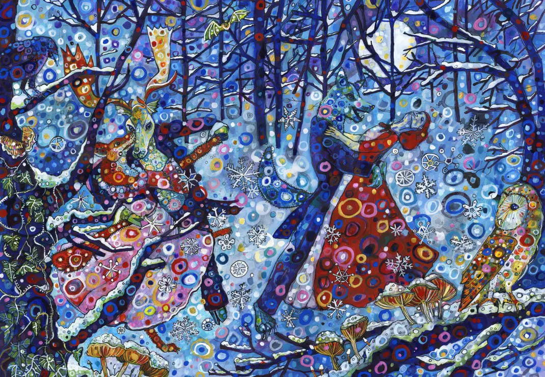 Puzzle Sally Rich: Polnočný valčík