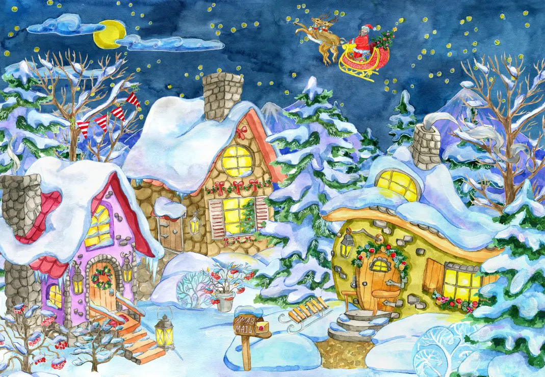 Puzzle Santa's Trail