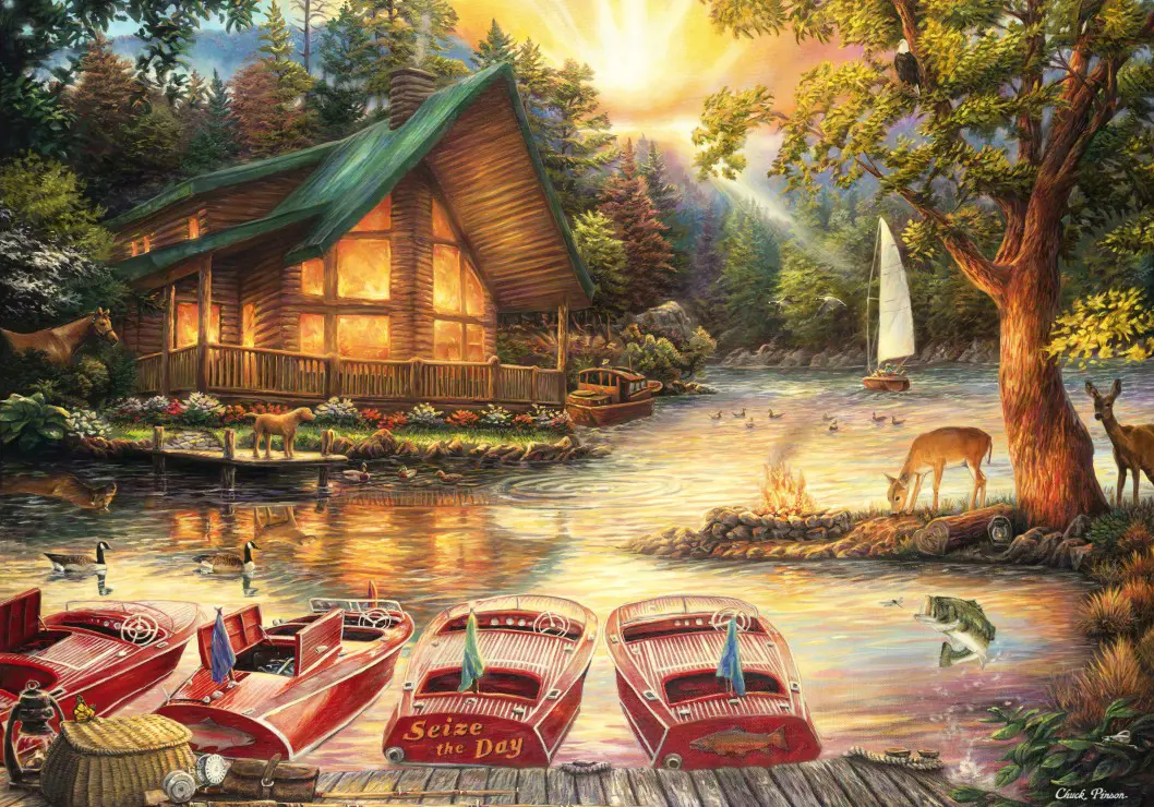 Puzzle Chuck Pinson: Chop sa dňa