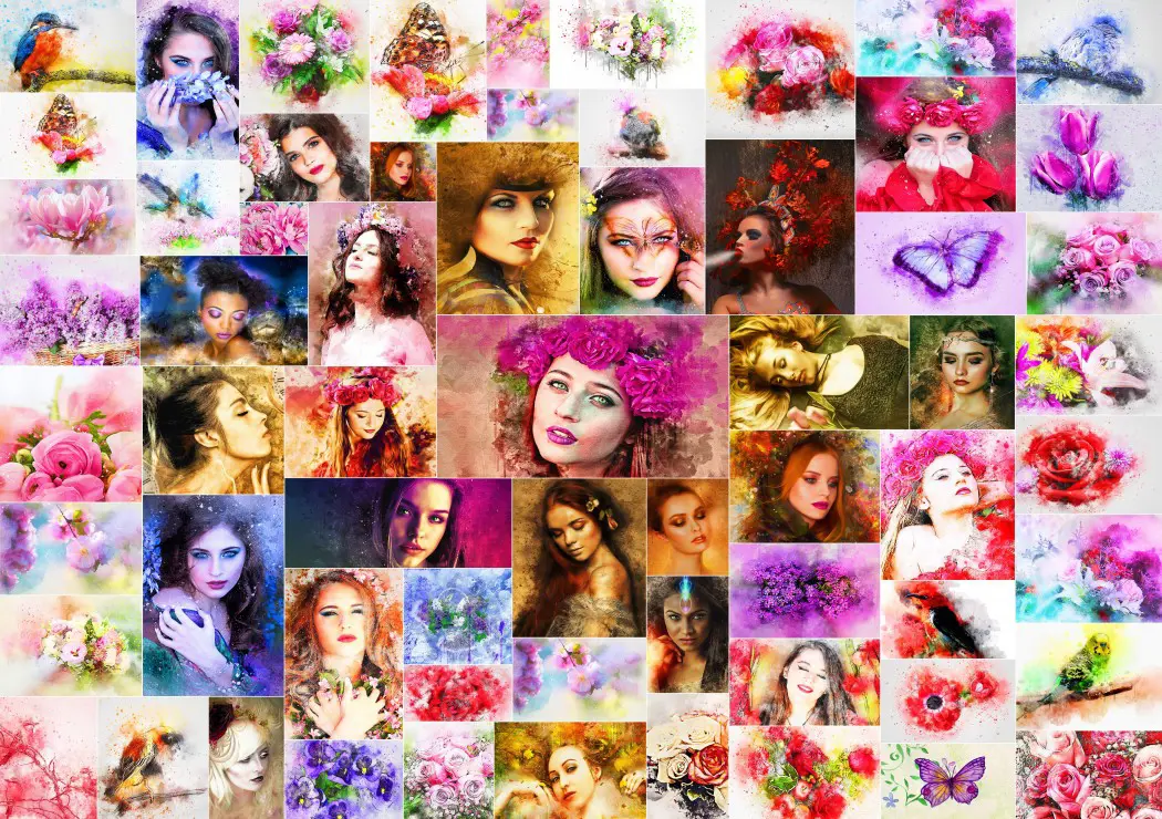 Puzzle Collage - Women