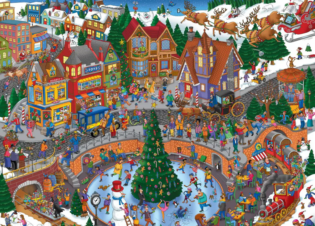 Puzzle Prázdninové zmatky