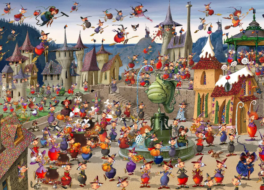 Puzzle Ruyer: Stretnutie čarodejníc