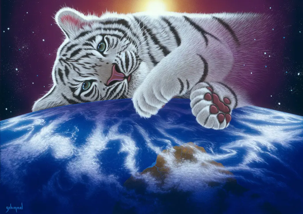 Puzzle Schim Schimmel: Cuddle Time