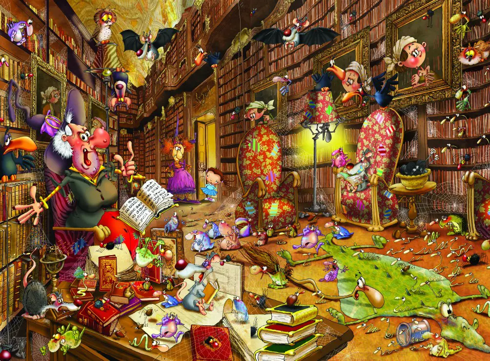 Puzzle François Ruyer: Vrăjitoare