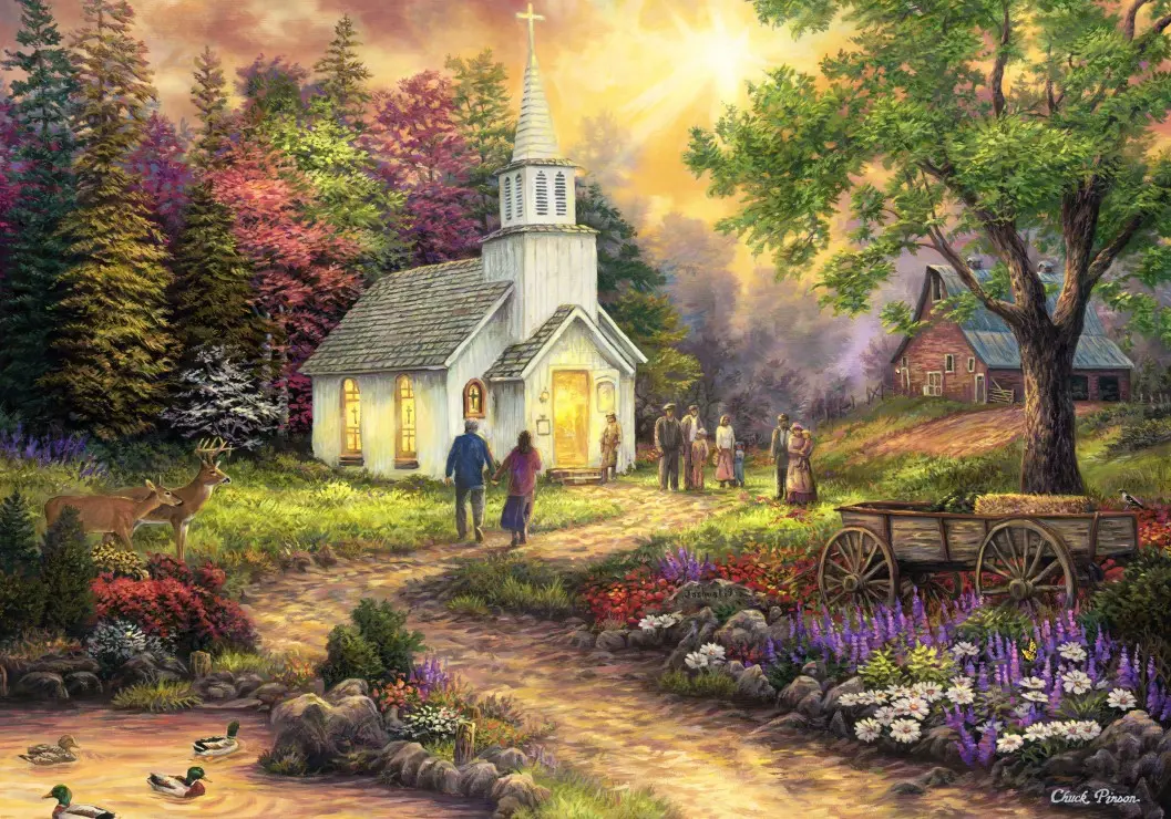 Puzzle Poškozený obal Chuck Pinson: Síla na cestě