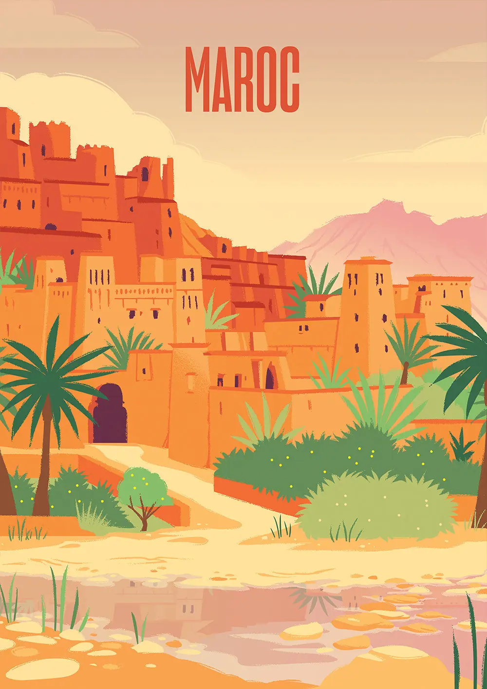 Puzzle Útek z Maroka