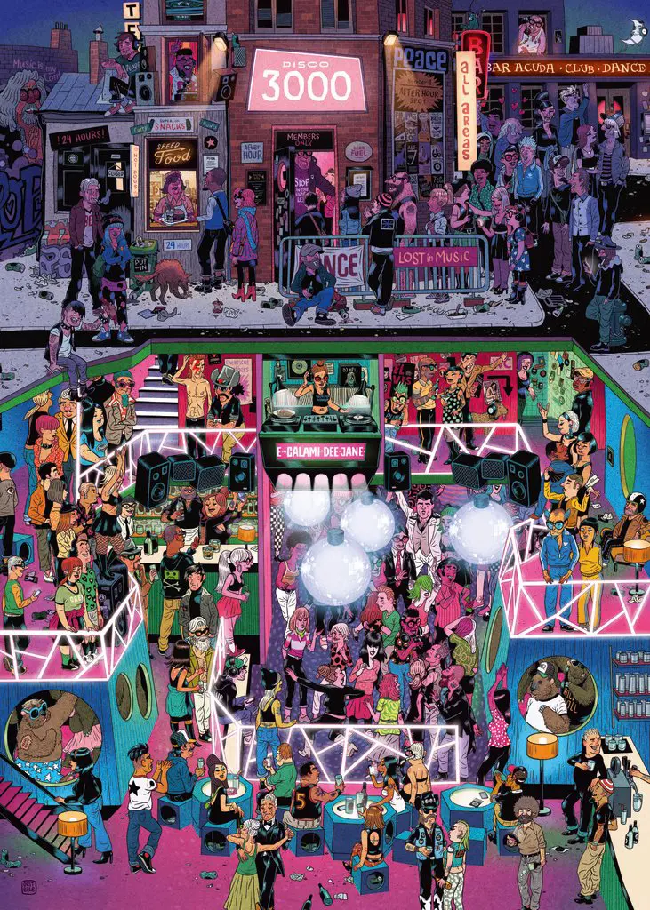 Puzzle Diskotéka 3000