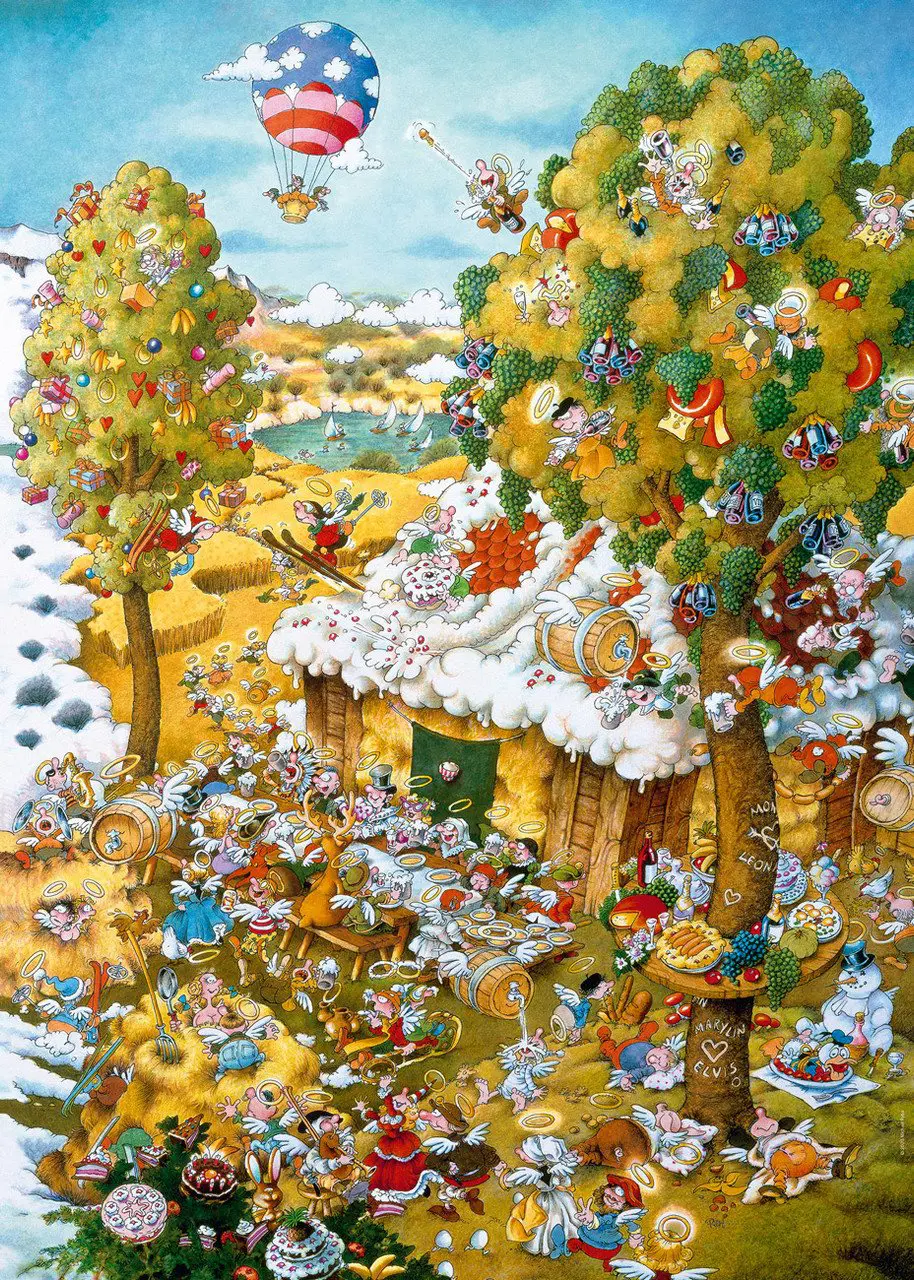 Puzzle Michael Ryba: Raj v lete