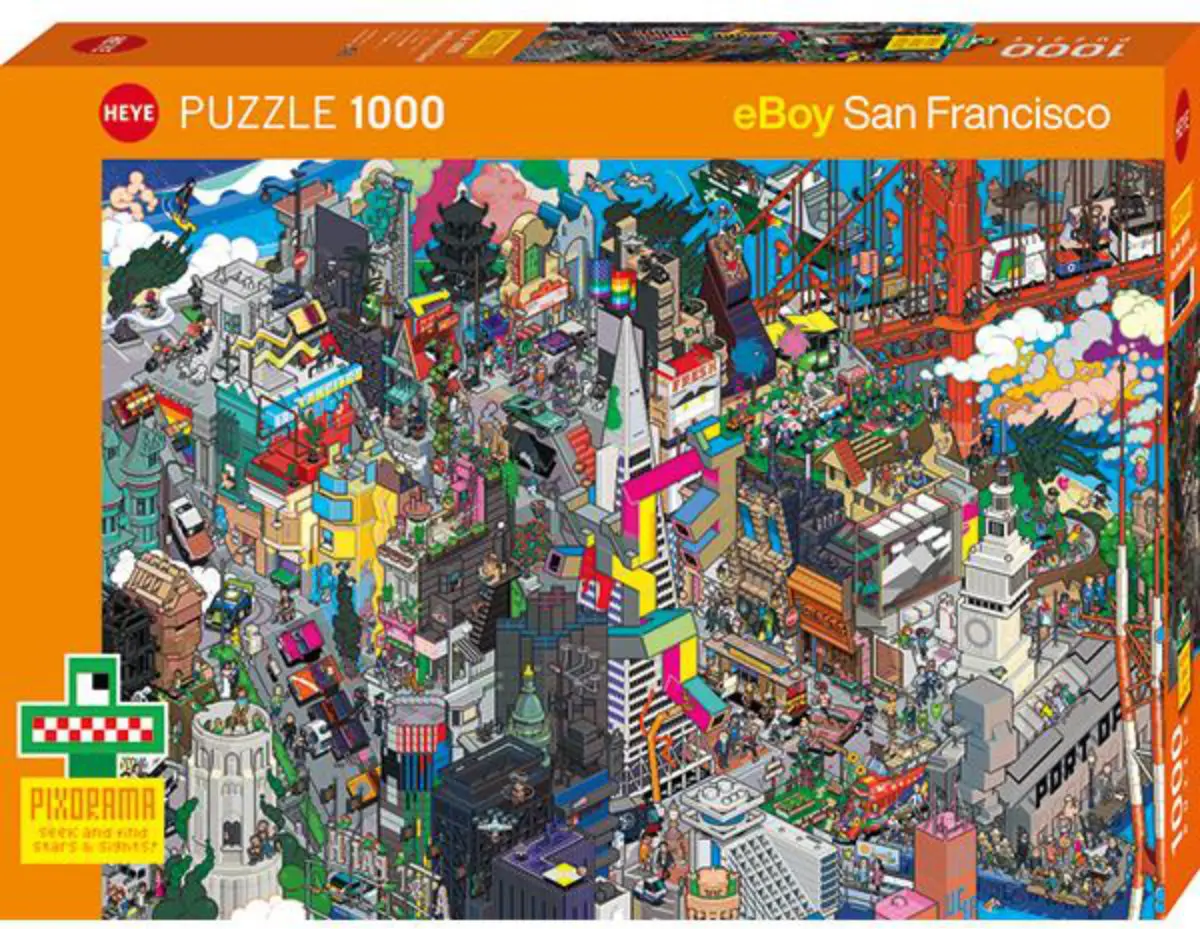 Puzzle eBoy: Pixorama - San Francisco Quest