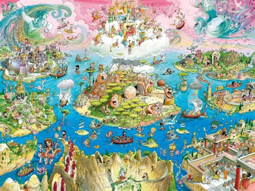 Puzzle Hugo Prades: Odysea