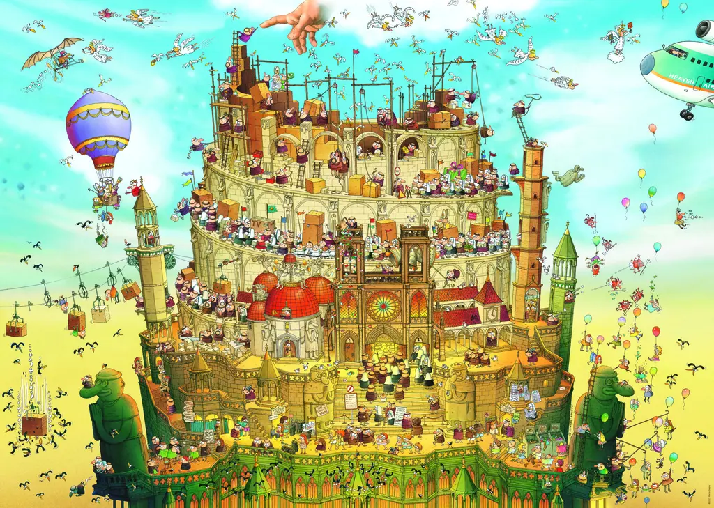 Puzzle Marino Degano: High Above