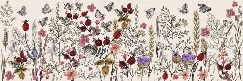 Puzzle Flowers panorama 1000