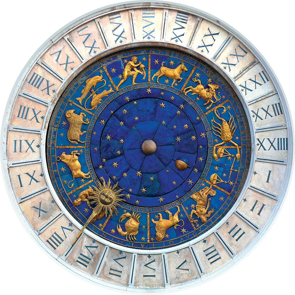 Puzzle Cesta znameniami - okrúhle