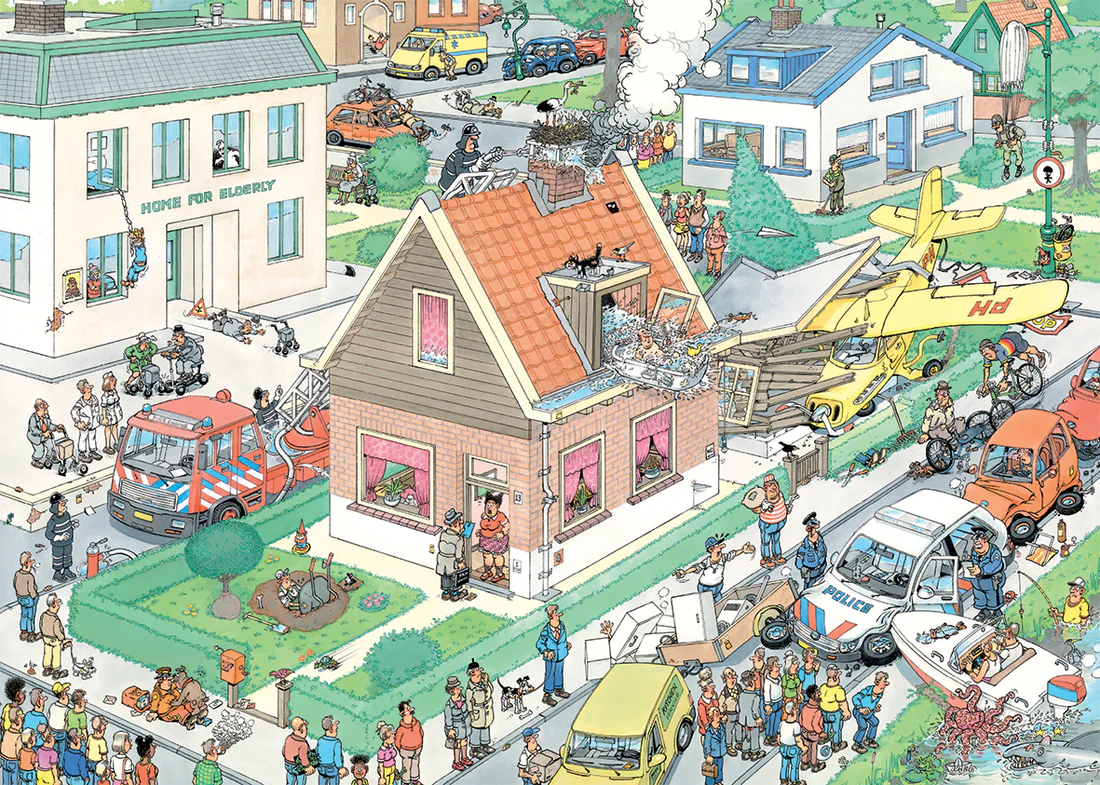 Puzzle Jan van Haasteren: Murphy's Law