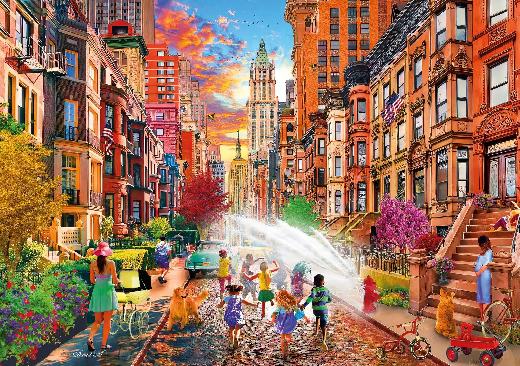 Puzzle Hot Summer Days NYC
