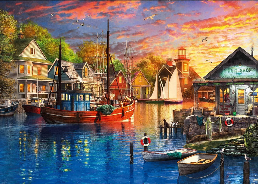 Puzzle Davison: American Harbour Sunset