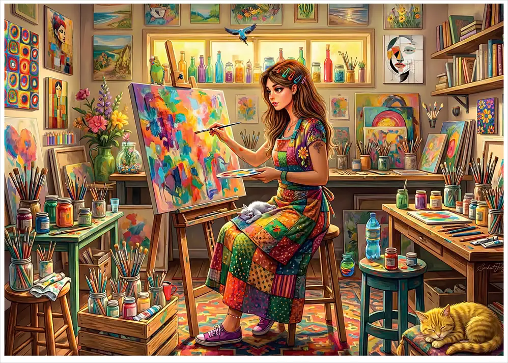 Puzzle  Umelcov raj
