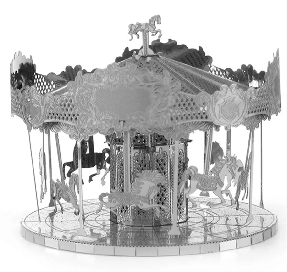 Puzzle Kreisverkehr 3D