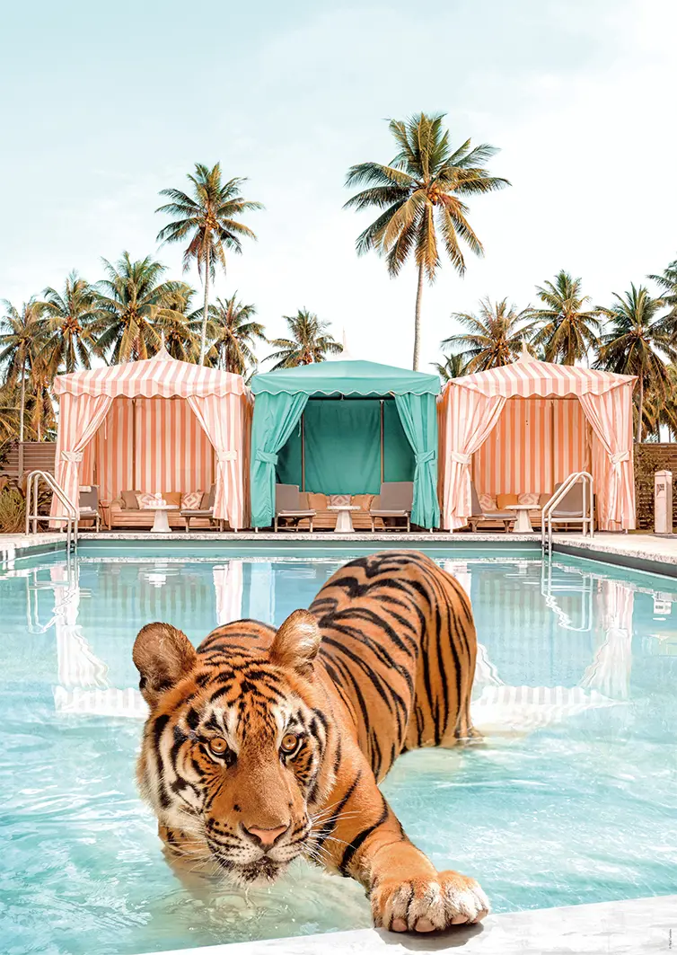 Puzzle Royal Bathing - Paul Fuentes Design