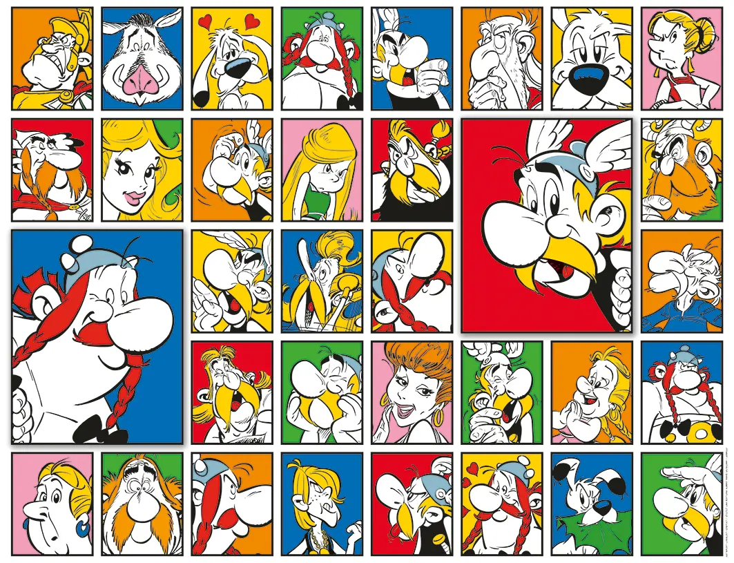 Puzzle Portréty - Asterix