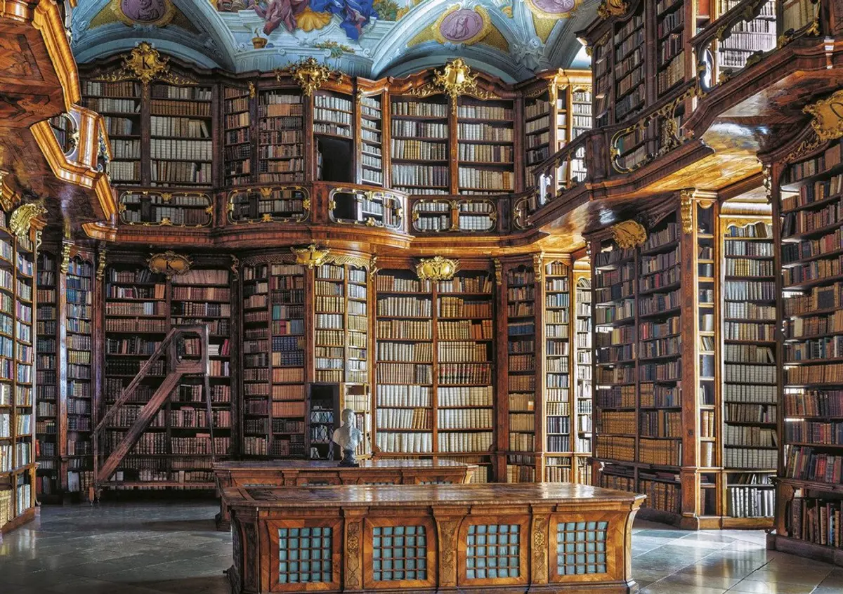 Puzzle Knižnica svätého Floriána