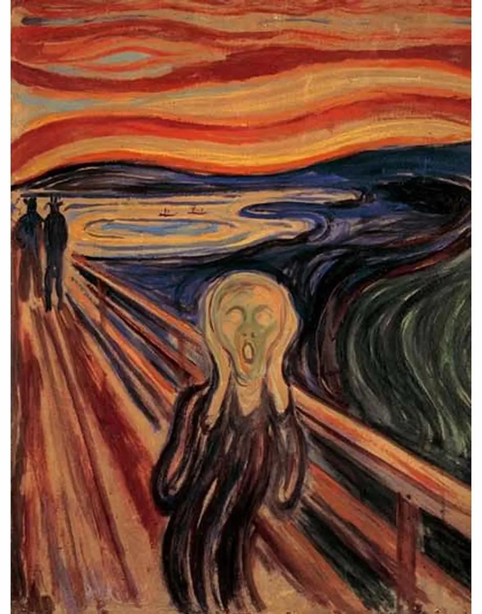 Puzzle Edvard Munch: Výkrik